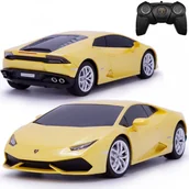 Zabawki zdalnie sterowane - SAMOCHÓD ZDALNIE STEROWANY RC LAMBORGHINI HURACAN AUTKO NA PILOTA 1:24 - miniaturka - grafika 1