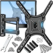 Uchwyty do telewizora - Retoo OBROTOWY UCHWYT TELEWIZORA TV WIESZAK MOCNY LCD XL- 55' - miniaturka - grafika 1