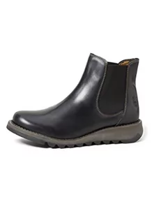 Fly London Salv Rug, damskie kozaki, czarne (czarne), 35,5 EU (2,5 UK) - Kozaki damskie - miniaturka - grafika 1