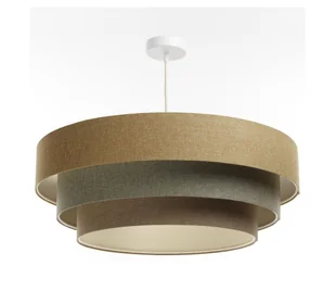 Żyrandol na lince BOHO TRINITI 1xE27/60W/230V brązowy/szary - Lampy sufitowe - miniaturka - grafika 1