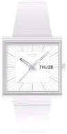 Zegarki męskie - Zegarek Swatch SO34W700 WHAT IF…ALLWHITE? - miniaturka - grafika 1