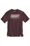 Koszulki sportowe męskie - Koszulka męska T-shirt Carhartt Heavyweight Graphic Port - miniaturka - grafika 1