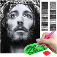 Zabawki kreatywne - Haft Diamentowy ARTULIO, Obraz DIY 5D, Diamond Painting, Mozaika Diamentowa 30X40cm (Motyle w abstrakcji) + Zestaw Akcesoriów - miniaturka - grafika 1