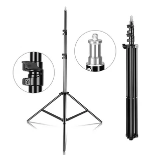 Solidny Statyw Oświetleniowy Studyjny 70-210cm 16mm 1/4" 2,1M - Statywy fotograficzne - miniaturka - grafika 1