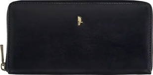Puccini Portfel damski skórzany PUCCINI MU1962 1 Czarny uniwersalny - Portfele - miniaturka - grafika 1