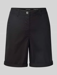 Bermudy o kroju regular fit z mieszanki bawełny - Koszulki i topy damskie - miniaturka - grafika 1