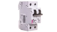 Bezpieczniki elektryczne - ETI Polam ETI Wyłącznik nadprądowy ETIMAT10 2-polowy 10kA B 10A 002123714 ETIMAT10 2P 10KA B 10A - miniaturka - grafika 1