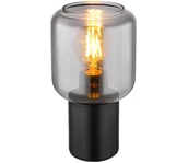 Lampy stojące - Globo 21004S - Lampa stołowa NINJO 1xE27/40W/230V czarna - miniaturka - grafika 1