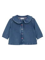 Kaftaniki dla niemowląt - Noppies Bluzka dżinsowa w kolorze niebieskim - miniaturka - grafika 1