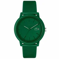 Zegarki męskie - Męski zegarek Lacoste 2011170 1212 zielony kauczukowy - miniaturka - grafika 1