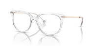 Okulary korekcyjne, oprawki, szkła - Okulary korekcyjne Michael Kors MK 4106U Westport 3255 - miniaturka - grafika 1