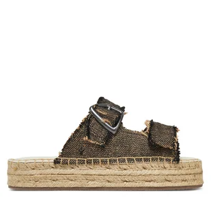 Espadryle EMU Australia Ayers W13168 Czarny - Espadryle damskie - miniaturka - grafika 1