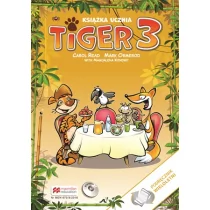 Macmillan Tiger 3 Książka ucznia Podręcznik wieloletni z płytą CD - Read Carol, Mark Ormerod