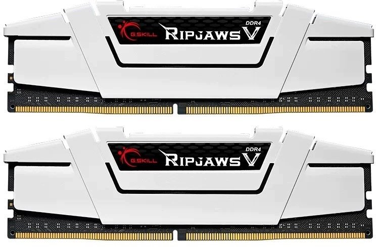 G.Skill RipjawsV DDR4 2x16GB 3600MHz CL16 XMP2 White F4-3600C16D-32GVWC