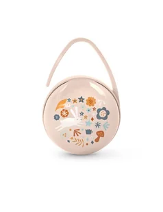 Suavinex Podwójne etui na smoczki Wonderland różowe - Akcesoria do smoczków - miniaturka - grafika 1