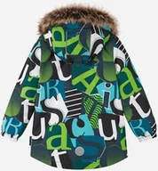 Kurtki narciarskie - Tutta by Reima berniuko žieminė striukė SEVERI, žaliai marga - miniaturka - grafika 1