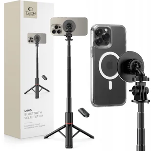 KIJEK SELFIE STICK TRIPOD STATYW DO MAGSAFE NA IPHONE 12 13 14 15 - MOCNY - Selfie stick KIJEK SELFIE STICK TRIPOD STATYW DO MAGSAFE NA IPHONE 12 13 14 15 - MOCNY - Selfie stick - miniaturka - grafika 1