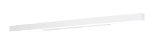 Maxlight Ścienna LAMPA łazienkowa LINEAR W0265 kinkiet OPRAWA metalowa LED 36W 4000K prostokątna IP44 biała W0265 - Lampy ścienne - miniaturka - grafika 1