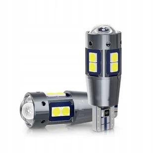 ŻARÓWKA SENSO LED W5W T10 10xSMD 3030 CANBUS - Żarówki samochodowe - miniaturka - grafika 1