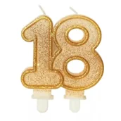 Urodziny dla dorosłych - Mk Trade Świeczka urodzinowa 18 - miniaturka - grafika 1