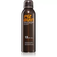 Balsamy i kremy do opalania - Piz Buin Spray do Tan and Protect Tan intensifying Sun SPF15 150 ML - miniaturka - grafika 1