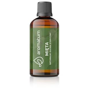 Naturalny Olejek Eteryczny - Mięta - 100ml- Aromatum - Aromaterapia - miniaturka - grafika 1