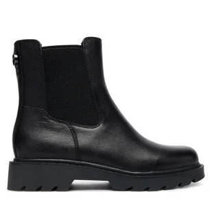 Botki Tamaris 1-25429-45 Czarny - Botki damskie - miniaturka - grafika 1