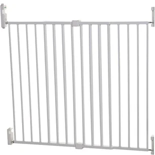 DREAMBABY Barierka bardzo duża BROADWAY Gro Gate - Do przykręcenia - L 76/134,5 x H 76 cm - Biała - Zabezpieczenia dla dzieci - miniaturka - grafika 1
