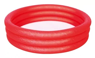 Bestway Basen Brodzik Czerwony 122/25 cm - Baseny ogrodowe - miniaturka - grafika 1