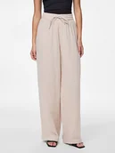 Spodnie damskie - Pieces Spodnie "Sastina" w kolorze kremowym - miniaturka - grafika 1