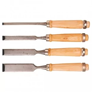 Top Tools Dłuta do drewna 6-24 mm 4 szt. - Dłuta - miniaturka - grafika 1