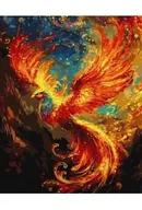Malowanie po numerach - Ideyka Malowanie po numerach - Żar-ptak 40x50cm - miniaturka - grafika 1