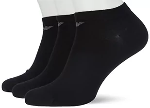 Emporio Armani Skarpety męskie 3-pak, czarny, S-M - Skarpetki męskie - miniaturka - grafika 1