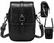 Torebki damskie - Damska Torebka skórzana listonoszka CROSSBODY boho - miniaturka - grafika 1