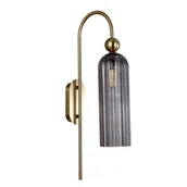 Lampy ścienne - Kinkiet Piega smoked LP-939/1W smoked - Light Prestige - miniaturka - grafika 1