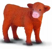 Figurki dla dzieci - Collecta Figurka SZKOCKIE CIELĘ GÓRSKIE STOJĄCE 004-88233 - miniaturka - grafika 1