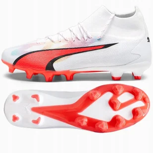 Buty Puma Ultra Pro FG/AG 107422-01 biały 43 - Piłka nożna - miniaturka - grafika 1