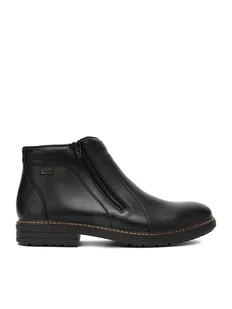 Rieker Botki CEO-33160-00 Czarny - Botki męskie - miniaturka - grafika 1