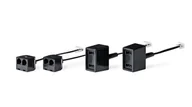Akcesoria do telefonów stacjonarnych - LANCOM Analog Adapter Set rozgałęźnik telefoniczny RJ-11 F 2x RJ-11 + 2x TAE Czarny - miniaturka - grafika 1