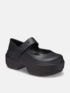 Baleriny - Crocs Baleriny "Stomp Jane" w kolorze czarnym - miniaturka - grafika 1