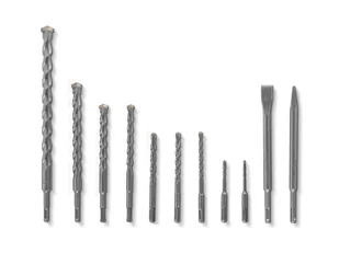 PARKSIDE® Zestaw wierteł udarowych i dłut / wierteł udarowych / wierteł koronowych (Zestaw 11 elementów) - Wiertła - miniaturka - grafika 1