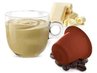 Kawa w kapsułkach i saszetkach - Bonini Cioccolato Bianco (napój czekoladowy) - kapsułki do Nespresso - 10 kapsułek - miniaturka - grafika 1