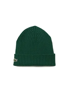 Lacoste Czapka beanie, ZIELONY, Rozmiar uniwersalny - Czapki damskie - miniaturka - grafika 1