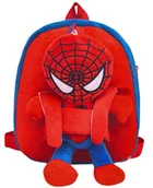 Plecaki szkolne i tornistry - Plecak Z Maskotką Dla Przedszkolaka Szkolny Dziecięcy Spiderman Pająk - miniaturka - grafika 1