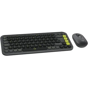 LOGITECH POP ICON Combo Graphite 920-013140 - Zestawy myszka + klawiatura - miniaturka - grafika 1