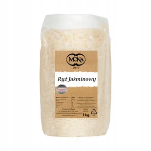 Ryż Jaśminowy MONA 1kg PREMIUM - Ryż - miniaturka - grafika 1