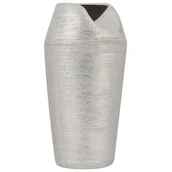 Dekoracje domu - Beliani Wazon na kwiaty srebrny APAMEA - miniaturka - grafika 1