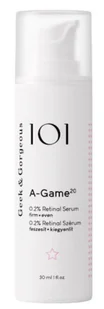 Geek & Gorgeous A-game 20 przeciwzmarszczkowe serum Z Retinalem 0,2% - Serum do twarzy - miniaturka - grafika 1