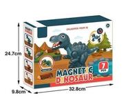 Klocki - Madej Klocki Dinozaur magnetyczny 7 elementów 5_803786 - miniaturka - grafika 1