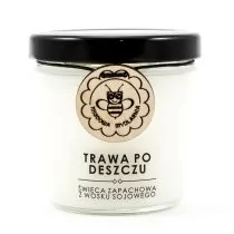 Miodowa Mydlarnia Świeca sojowa Trawa Po Deszczu - Świece - miniaturka - grafika 1